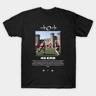 49 ers graphic design, funny 49 ers victor illustration design T-Shirt